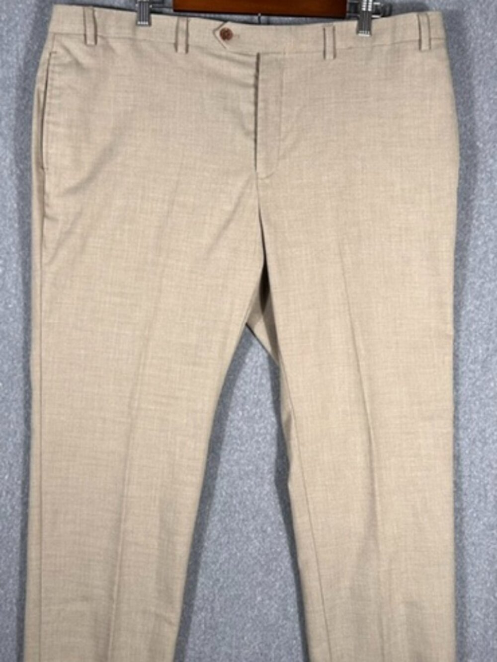 Lauren by Ralph Lauren Dress Pants Womens Sx 40wX30 Beige Flat Front Midrise